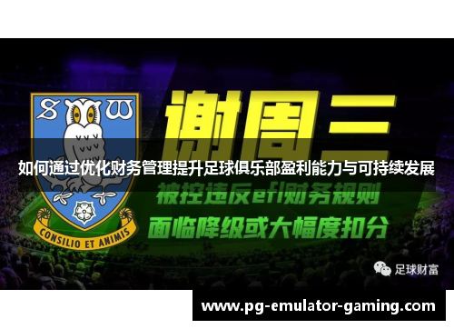 如何通过优化财务管理提升足球俱乐部盈利能力与可持续发展