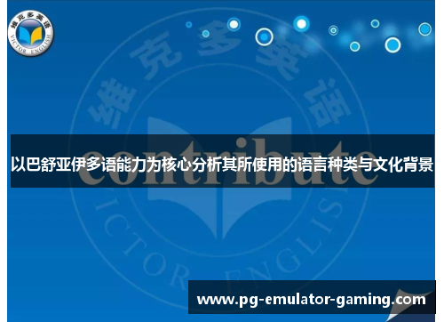 以巴舒亚伊多语能力为核心分析其所使用的语言种类与文化背景 以巴舒亚伊多语能力为核心分析其所使用的语言种类与文化背景