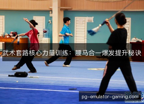 武术套路核心力量训练：腰马合一爆发提升秘诀